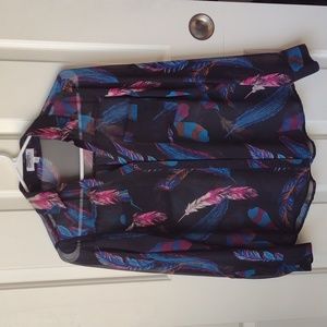 Express sheer Portofino shirt